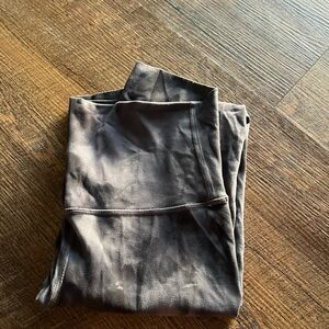 lululemon athletica Marbled Black & Gray Align Leggings